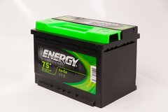 Акумуляторна батарея ENERGY 6СТ-75 (0) LB3