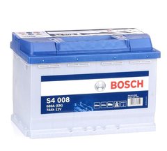 АКБ BOSCH (S40 080) (L3) 74Ah 680A R+