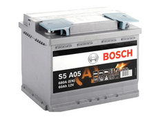 АКБ BOSCH AGM (S5A 050) (L2) 60Ah 680A R+